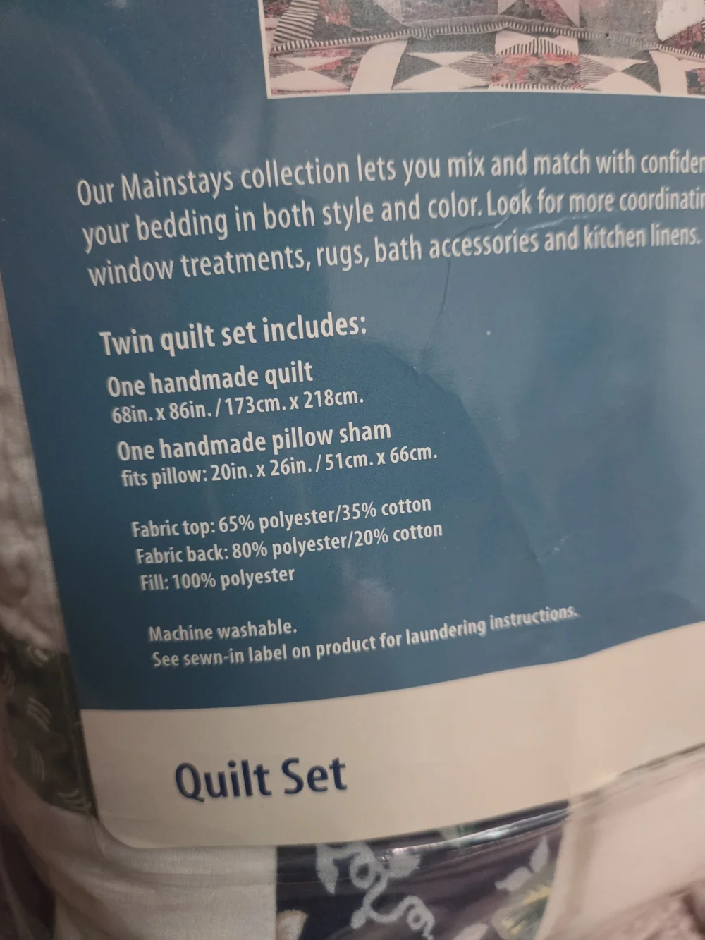 Mainstays classic patchwork